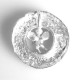 Pendant Medal with Angel, white-2