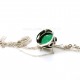 Chain "Tiny with Malachite Stone" G-03-5