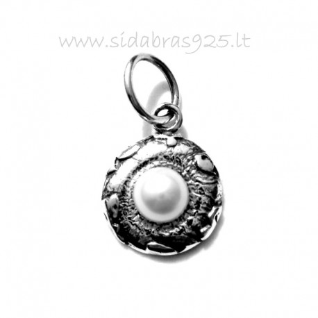 Pendant with Pearl P496