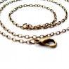 Brass bracelet-chain ŽG7-1