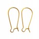 Brass earrings ŽA339-4