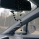 Rosaries to a car with black pebbles-3