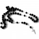 Rosaries to a car with black pebbles-2