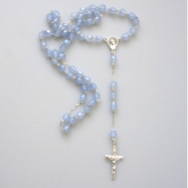 Rosary with Swarovski crystals RSM