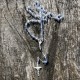 Rosary with Swarovski crystals RSM-5
