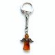 Keychain with amber "Angel"-1