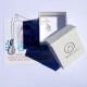 Silver set - For Christening, First Communion, locket with chain G03P378-2