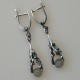 Earrings with Amazonite-4
