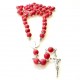 Rosaries with pink Corals RK-1