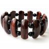 Men's bracelet with Onyx and beads