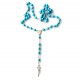 Rosaries with an azure Turquoise stone RKT-1