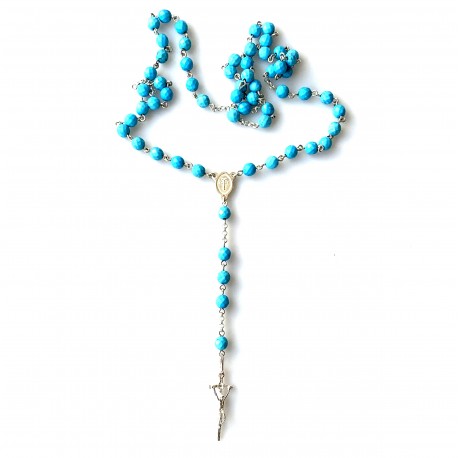 Rosaries with an azure Turquoise stone RKT