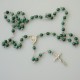 Rosaries with small Malachite stones RKM-5