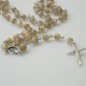 Rosary with natural Sunstone stone RS-3