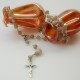 Rosary with natural Sunstone stone RS-4