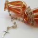 Rosary with natural Sunstone stone RS-5