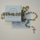 Rosary with natural Sunstone stone RS-7