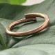 Pure copper adjustable ring-5