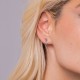 Silver earrings "All-seeing eyes"-2