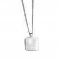 Chain with square pendant P770