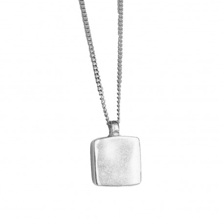 Chain with square pendant P770