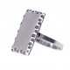 Ring with engraving plate Ž043-3