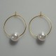 Brass earrings "Kalija" ŽA426-3