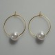 Brass earrings "Kalija" ŽA426-3
