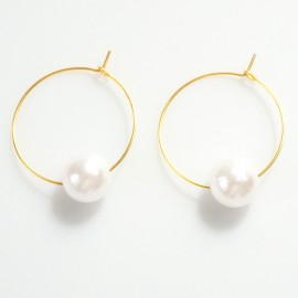 Brass earrings "Kalija" ŽA426