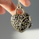 Jewelry set - Pendant with an opening heart-4