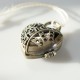 Jewelry set - Pendant with an opening heart-7