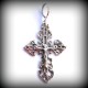 Pendant orthodox cross 4.3 cm "Bless"-1