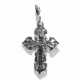 Pendant orthodox cross 4.3 cm "Bless"-3
